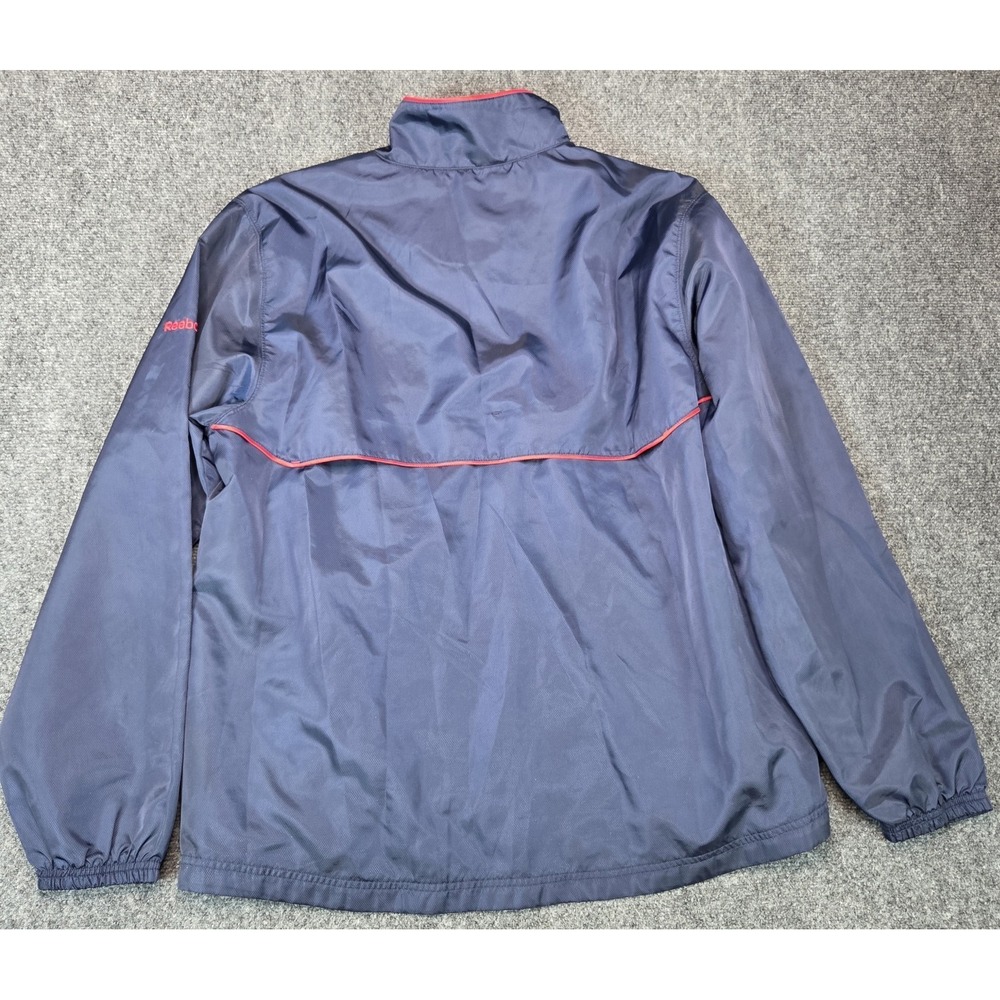 Reebok Windbreaker Mens‎ Large Navy Excellent Minnesota Twins MLB Full Zip - Picture 6 of 9